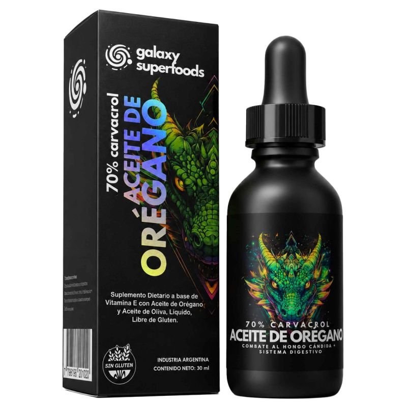 Aceite de Orégano Puro 70% Carvacrol CARACTERÍSTICO · 85g