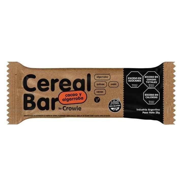 Barra de cereal CACAO Y ALGARROBA · 25g