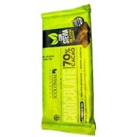 Barra de Chocolate 70 % Sin Azúcar 70% CACAO CON STEVIA · 100g