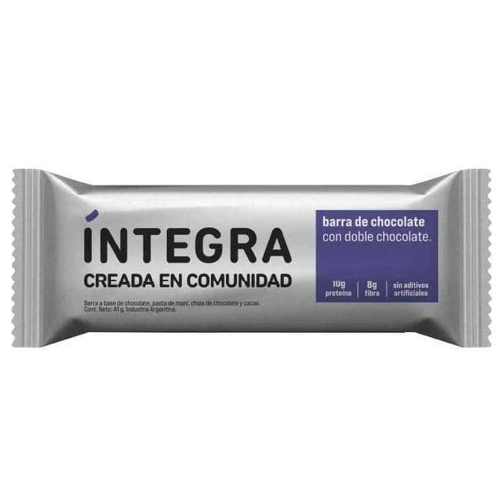 Barra de chocolate CHOCOLATE, PASTA DE MANÍ Y CACAO · 41g