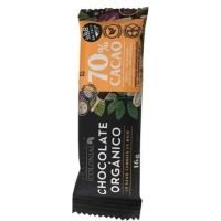 Barra de chocolate Orgánico negro CHOCOLATE AMARGO 70% CACAO · 16g