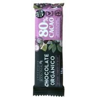 Barra de chocolate Orgánico negro CHOCOLATE AMARGO 80% CACAO · 16g