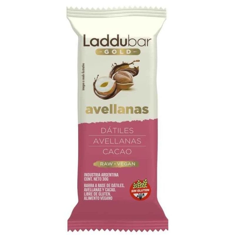 Barrita Laddubar Raw AVELLANAS · 30g