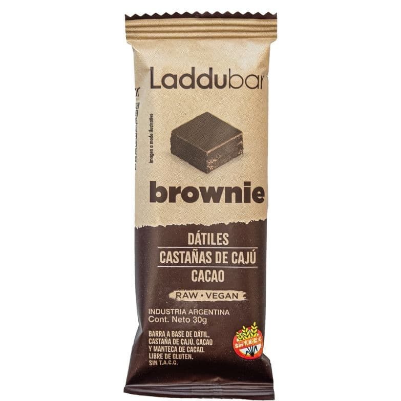 Barrita Laddubar Raw BROWNIE · 30g