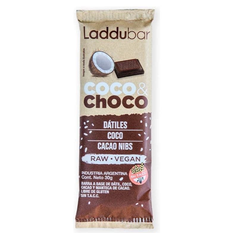 Barrita Laddubar Raw CHOCOCOCO · 30g