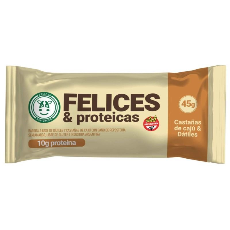 Barrita Proteica DÁTIL Y CASTAÑAS DE CAJU · 45g