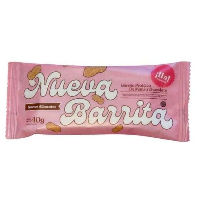 Barrita proteica MANÍ CON CHOCOLATE · 40g