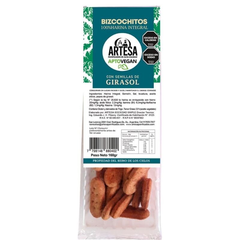 Bizcochitos GIRASOL · 160g