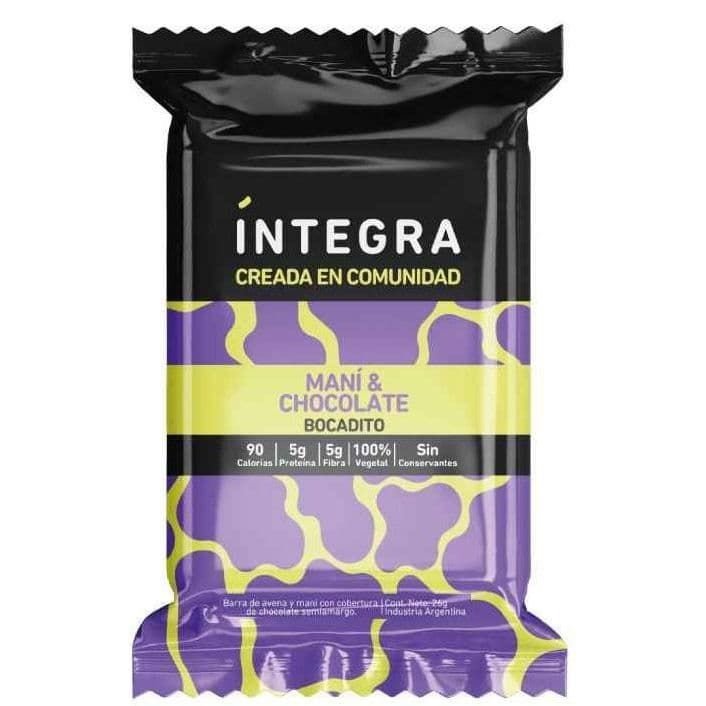 Bocadito - Integra CHOCOLATE Y MANÍ  · 26g