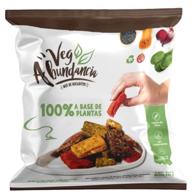 Bocaditos Mix QUINOA, ESPINACA, CALABAZA Y POROTO NEGRO · 400g