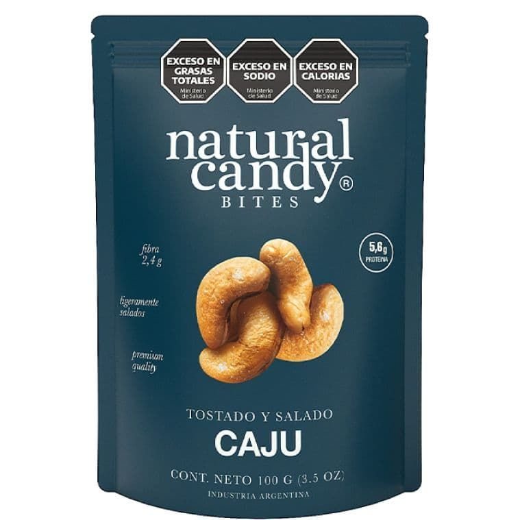 Castañas de Cajú TOSTADAS Y SALADAS · 100g