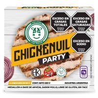 Chickenvil Party Medallon Arveja POLLO · 320g