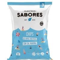 Chips PAPAS RUSTICAS CON SAL MARINA · 80g