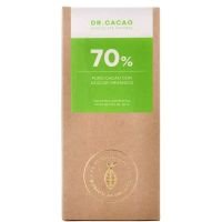 Chocolate 70% puro cacao con azúcar orgánica CHOCOLATE AMARGO · 50g