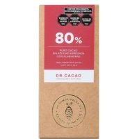 Chocolate 80% cacao CHOCOLATE AMARGO CON XILITOL Y ALMENDRAS · 630g