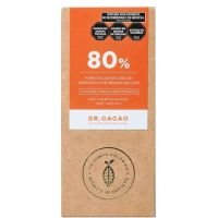 Chocolate 80% cacao CHOCOLATE AMARGO CON XILITOL Y MELENA DE LEON · 630g