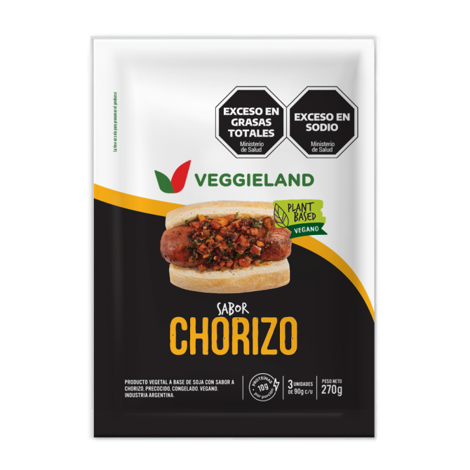 Chorizo vegano