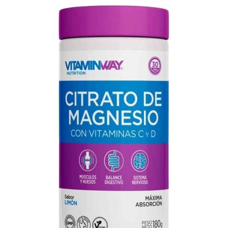 Citrato de Magnesio POLVO · 180g