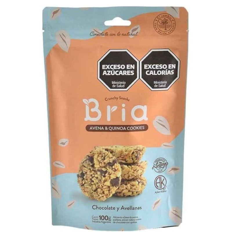 Cookies CHOCOLATE Y AVELLANAS · 100g