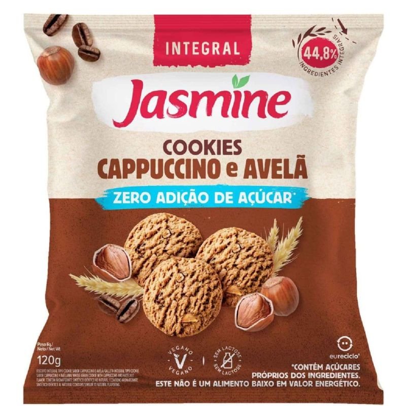 Cookies Zero Azúcar CAPPUCINO Y AVELLANA · 120g