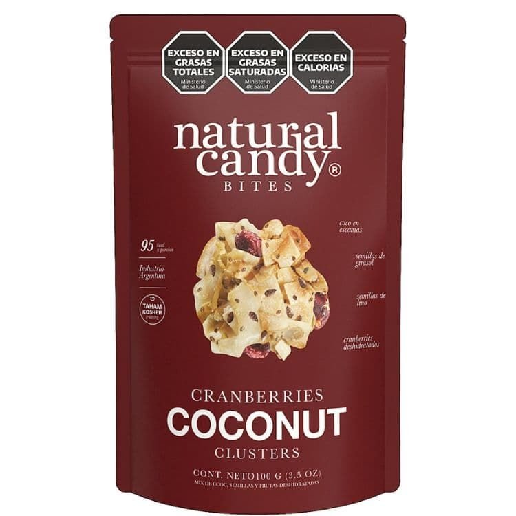 Cranberries Coconut Clusters CRANBERRIES  · 100g