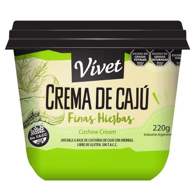 Crema de Cajú FINAS HIERBAS · 220g