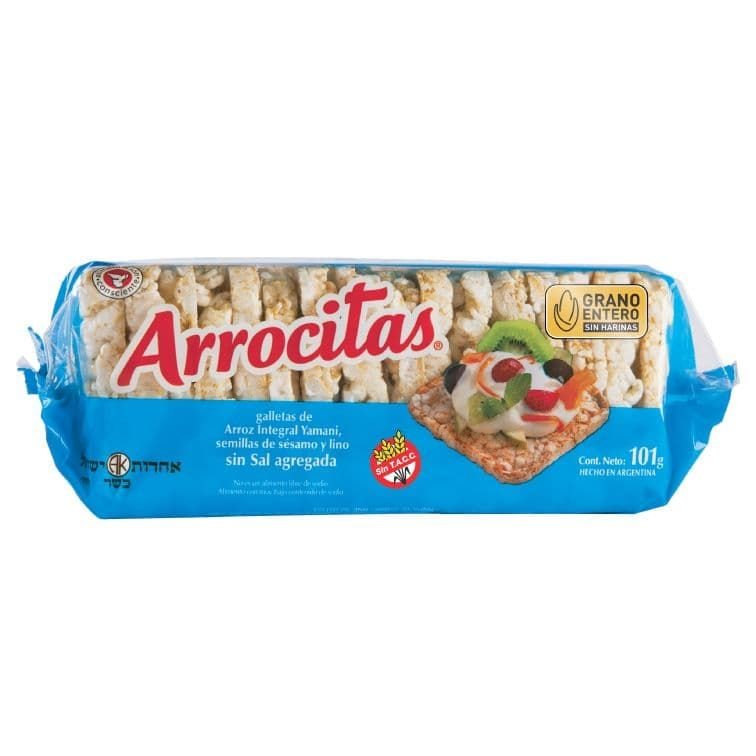 Galletas de Arroz - Arrocitas SIN SAL · 101g
