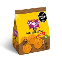 Galletas Marineritas con Sal Marina y Semillas PRAAT x 125g