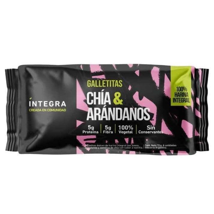 Galletitas ARÁNDANOS Y CHÍA · 72g