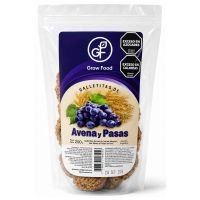Galletitas dulces de harina integral AVENA Y PASAS DE UVA · 200g