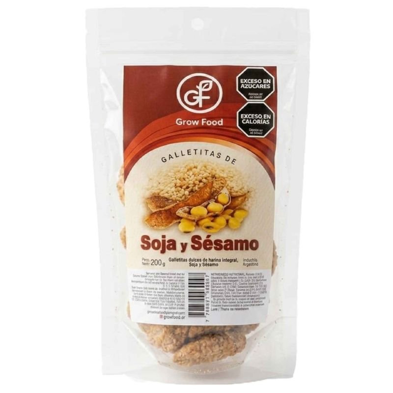 Galletitas dulces integrales SOJA Y SESAMO · 200g