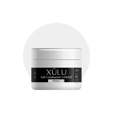 Gel Constructor de Uñas UV/LED Blanco Xúlu