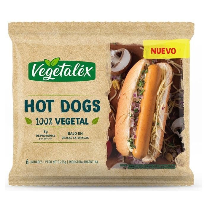 Hot Dogs 100% VEGETAL · 6u