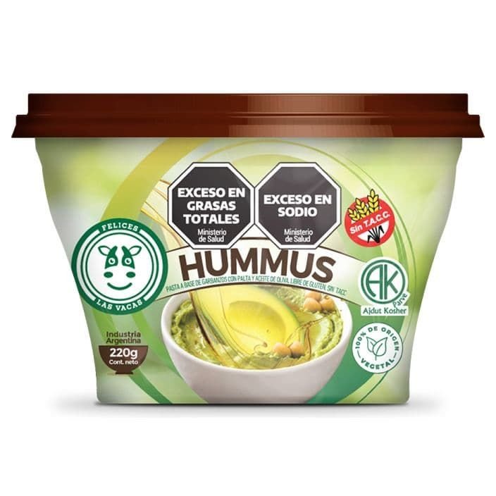 Hummus GARBANZO, PALTA Y OLIVA · 220g