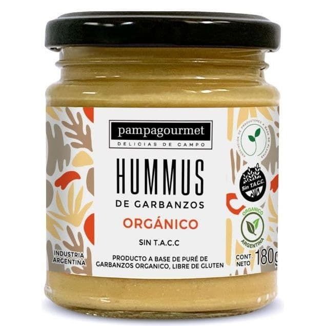 Hummus orgánico GARBANZOS · 180g