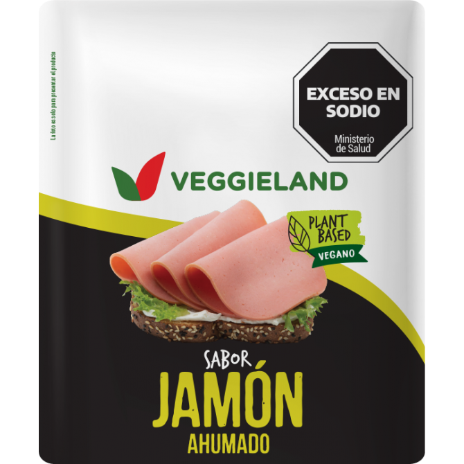 Jamón ahumado vegano x 900gr