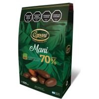 Mani 70% cacao MANI CON CHOCOLATE · 100g