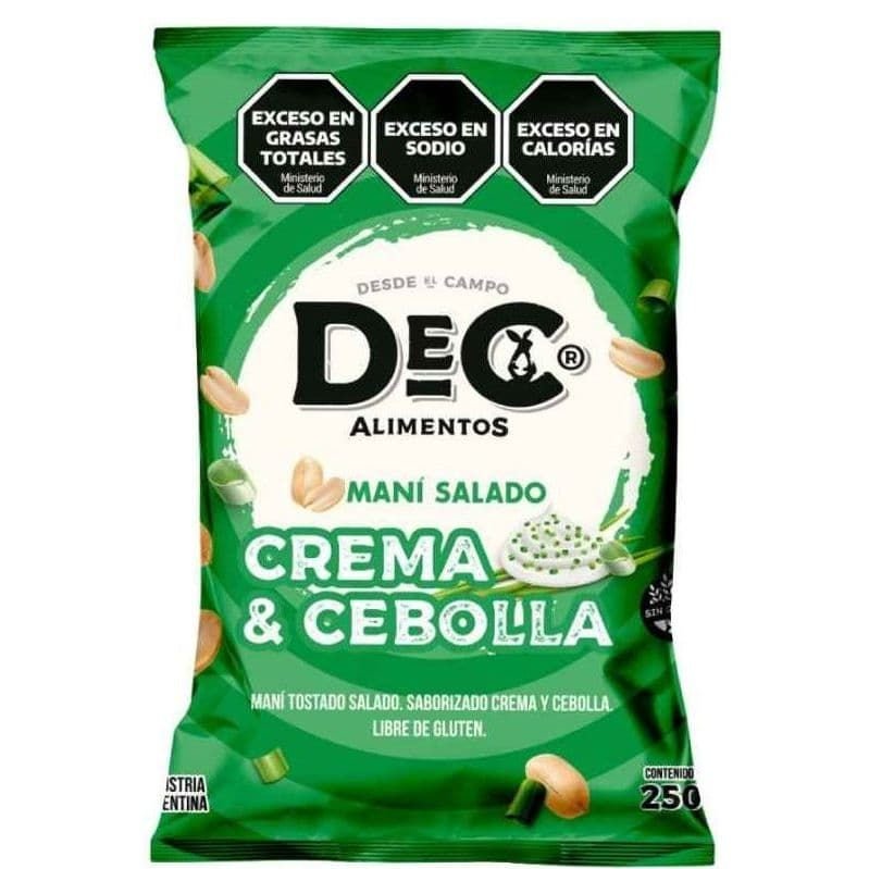Mani Tostado Salado CREMA Y CEBOLLA · 250g