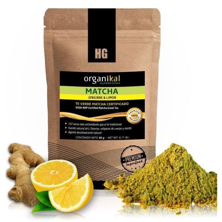 Matcha JENGIBRE & LIMÓN · 50g