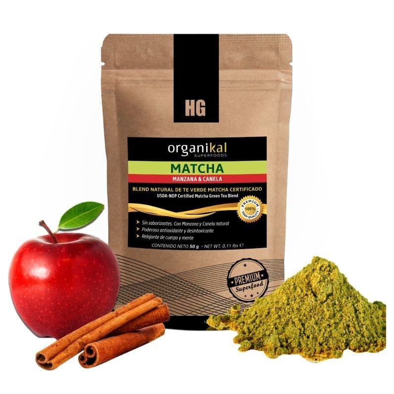 Matcha MANZANA & CANELA · 50g