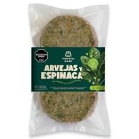 Medallón ARVEJAS Y ESPINACA · 200g