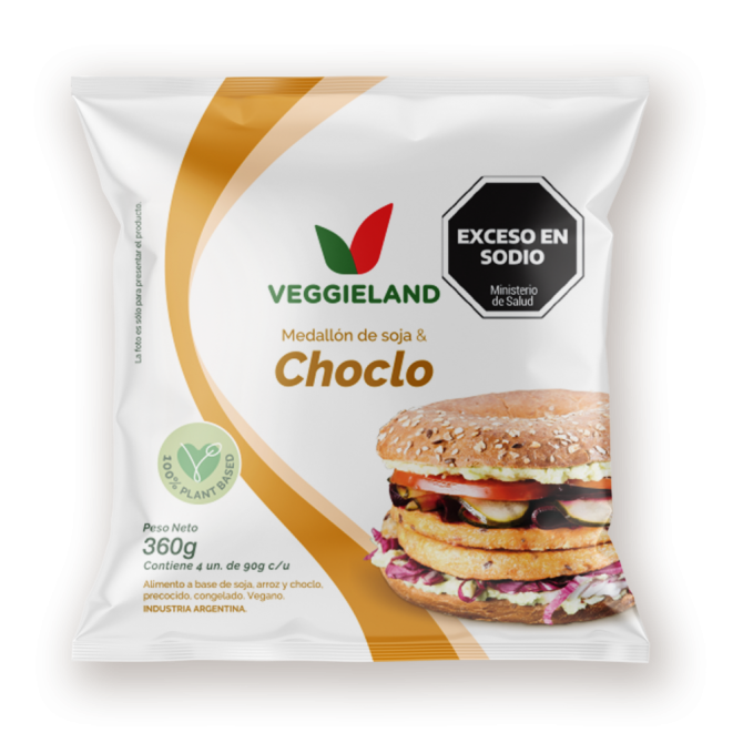 Medallón de Soja y Choclo