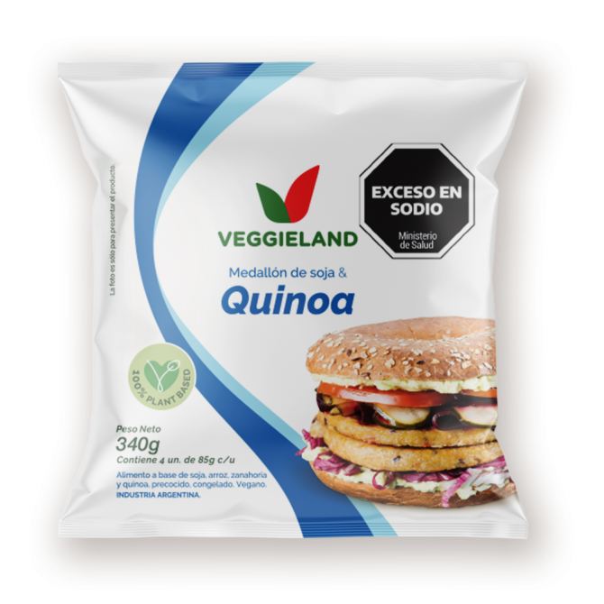 Medallón de Soja y Quinoa