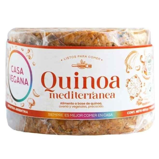 Medallón QUINOA MEDITERRANEA  · 400g
