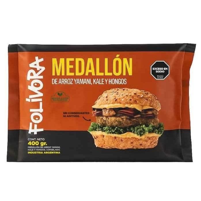 Medallón YAMANÍ, HONGOS Y KALE · 400g