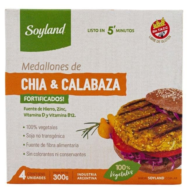 Medallones CHIA Y CALABAZA · 4u