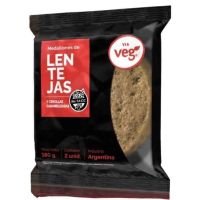 Medallones de lentejas y cebollas caramelizadas LENTEJAS Y CEBOLLAS CARAMELIZADAS · 180g