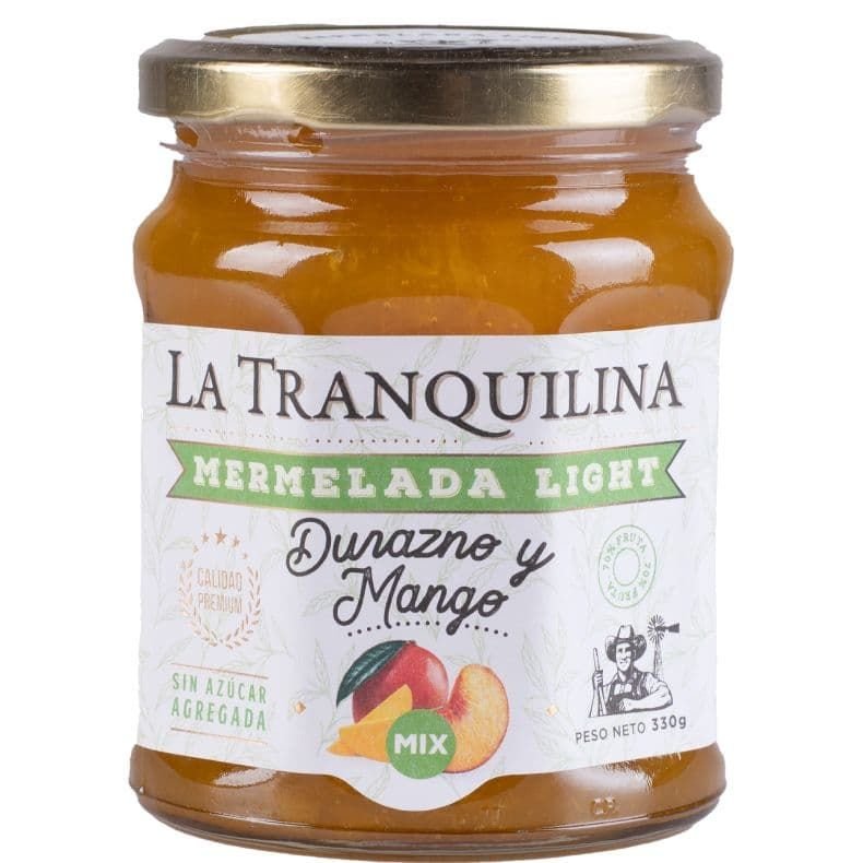 Mermelada Sin Azúcar DURAZNO Y MANGO · 330g