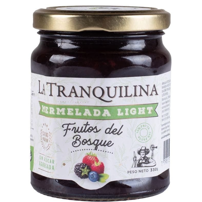 Mermelada Sin Azúcar FRUTOS DEL BOSQUE · 330g