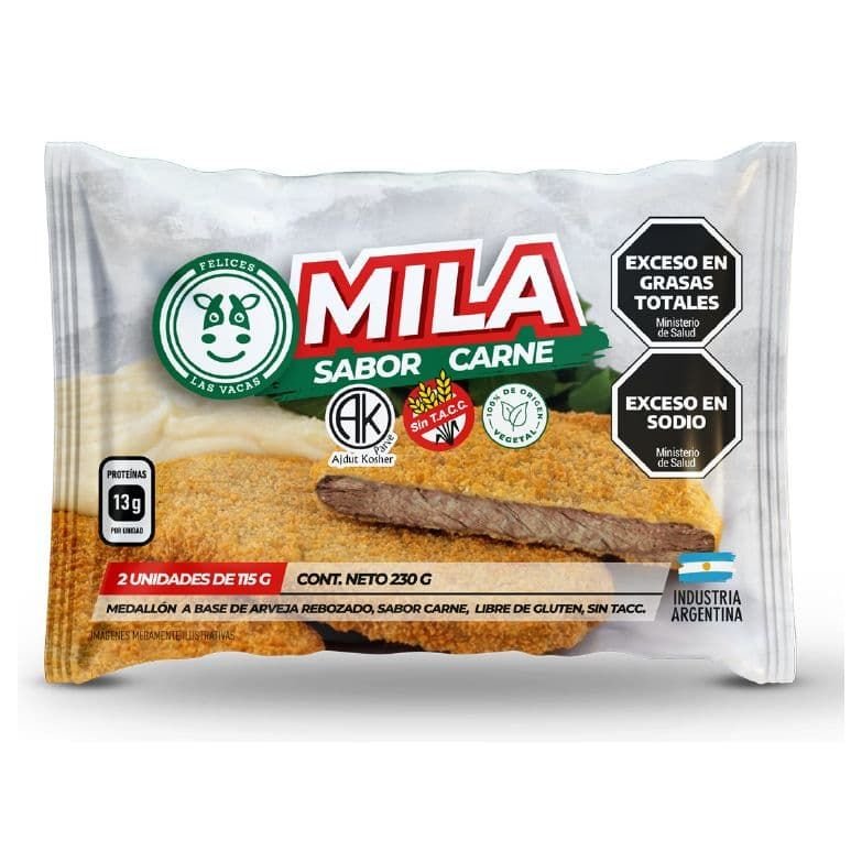 Milanesa Carne a Base de Arvejas CARNE  · 230g